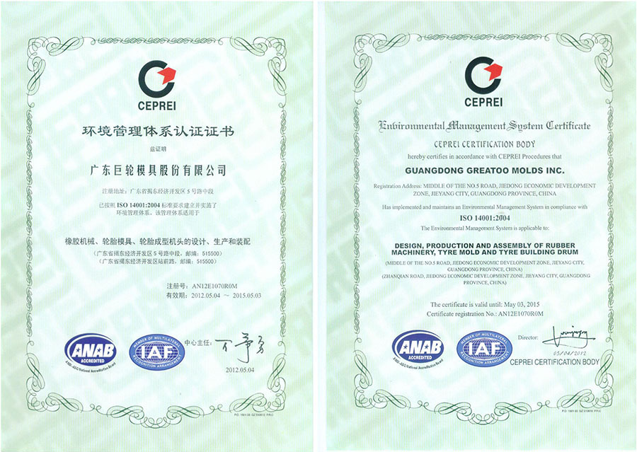 Environment Management System Certification